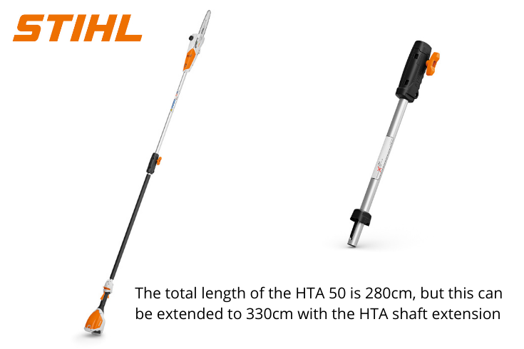 Introducing the new Stihl HTA 50 Cordless Pole Pruner Balmers GM